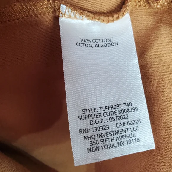 Timberland Long Sleeve T Shirt Boys XL Logo Graphic Print Tan - Picture 9 of 11